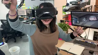 etee SteamVR: Testing New Finger Sensing VR Controllers