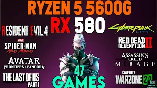 RX 580: Test in 48 *Latest* Games (2023)