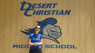 Desert Christian Middle School Message