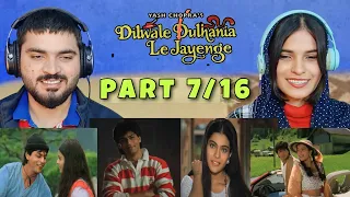 DILWALE DULHANIA LE JAYENGE:Ho Gaya Hai Tujhko To Pyar  |SRK| KAJOL | Pakistani Reaction | Part 7/16