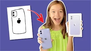 TUDO QUE ELA DESENHAR EU COMPRO! Vivi Ganhou Um Iphone 11?