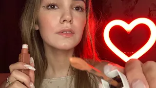 АСМР Сделаю тебе Макияж на К 14 Февраля 💗 ASMR Makeup for uou VALENTINE'S DAY