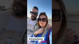 سمية سماش:ڨلبتها مع راجلها عمار شندالي  محبش يدرلها حفل عيد ميلادها 😅#سمية_سماش #عمار_شندالي