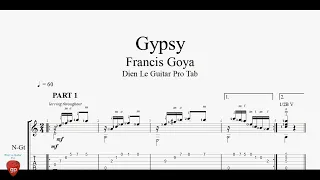 Francis Goya - Gypsy - Guitar Tabs