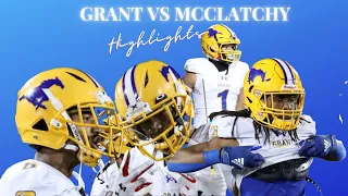🏈🏈Grant vs mcclatchy high school, Grant delievers a whoopin that they will never forget!🏈🏈