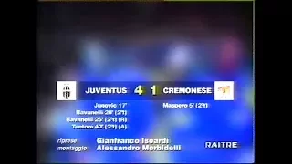 1995-96 (1a - 27-08-1995) Juventus-Cremonese 4-1 Servizio D.S.Rai3