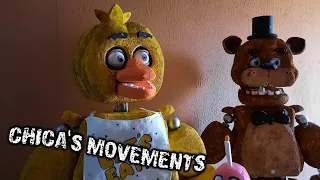 [FNAF LIVE-ACTION] Testing Chica's Movements