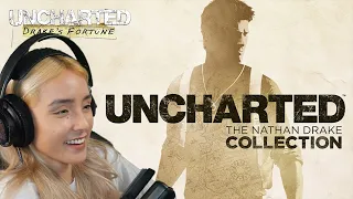 Meet Nathan Drake | Uncharted 1 Drake's Fortune Remastered Part 1 Playthrough Reactions Gameplay PS5