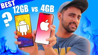 Why iPhone 4GB Ram is better than Android 12GB Ram ? 😯