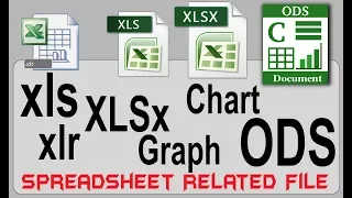 understanding Spreadsheet related file standard extension file format