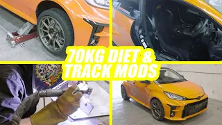 GR Yaris gets Trackday Ready and Loses Some Weight - Yaris Day Job 2