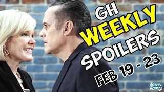 General Hospital Weekly Spoilers February 19 - 23: Ava & Sonny's Past Flares! #gh #generalhospital