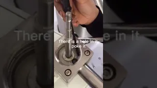 A03 manual filling machine cleaing video