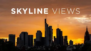 8K Hyperlapse – Frankfurt Skyline Views – Timelapse Film