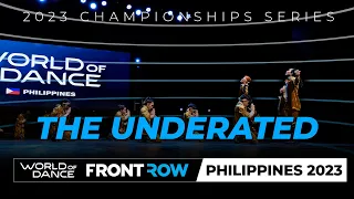 The Underated | Team Division | FRONT ROW | World of Dance Philippines 2023 | #WODPH2023