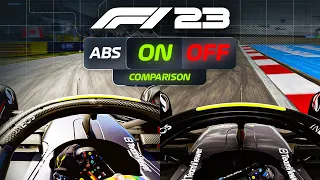 How to MASTER driving with no ABS on F1 23!? 🤩