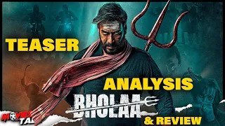 Bholaa - Teaser 2 REVIEW & Analysis | Bholaa In 3D | Ajay Devgn | Tabu