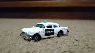 Matchbox 1/64 Scale 1956 Buick Century Police Car (COPS Bad Boys Instrumental)