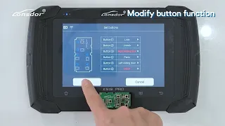 LONSDOR K518PRO Modify LT-Series Button Function