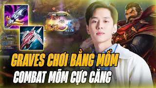 ZHANGJIEWEN VÀ CON GRAVES ĐI MID HỆ CHIẾN CÙNG MÀN COMBAT MÕM CỰC HÀI VỚI ĐỐI THỦ