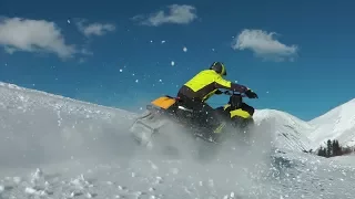 Снегоходы! Красивое видео! Сочи! Snowmobiles! Beautiful video! Sochi!