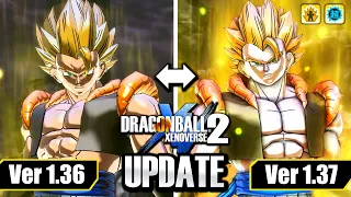 NEW (DLC 17) SUPER SAIYAN GOGETA UPDATE + BUFFS! - Dragon Ball Xenoverse 2 Free Update Version 1.37