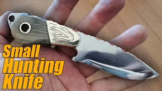 Knife Making - How to Make a Hunting Knife - Small Hunting Knife