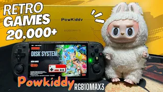 20,000+ Game รีวิวเครื่องเกมส์ Retro POWKIDDY RGB 10 MAX 3 ครอบจักรวาล เล่นได้ถึง PSP