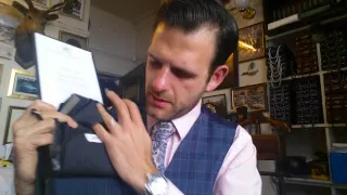 Dugdale Huddersfield bespoke suit fabrics Michael Pendlebury Tailoring TV Talks About