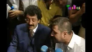 Arabeskin starları Hakan Taşıyan, Azer Bülbül, Müslüm Gürses bir arada 12 Ekim 1998