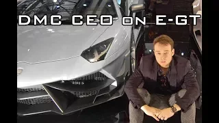 DMC CEO about the Lamborghini E-GT Las Americas