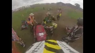 Racing Lawnmower crash compilation