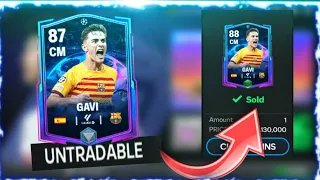 HOW TO SELL UNTRADABLE PLAYERS?  FC MOBILE