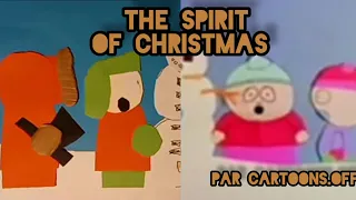 the spirit of Christmas 2023 version ( Jésus vs frosy)south Park/ cartoons off