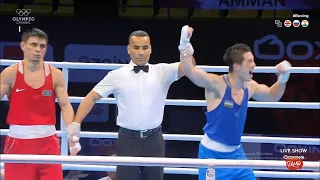 ELNUR ABDURAIMOV(UZB) - ZAKIR SAFIULLIN (KAZ) 63KG ASIAN OCEANIAN QUALIFICATION TOKYO2020