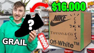 Trading My $8000 Grail Sneaker For A Mystery Box...