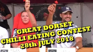 Chilli Eating Competition - Great Dorset Chilli Festival - Saturday 28th July 2018 🌶🔥🏆