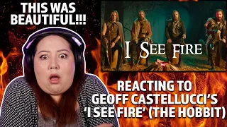 REACTING TO Geoff Castellucci 'I SEE FIRE' - The Hobbit (Beautifully Done!)