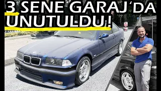 3 SENE GARAJ DA UNUTULAN OTOMOBİLİMİZİ HAYATA DÖNDÜRDÜK ! TEMİZLEDİK |  BMW E36 COUPE M |  34 KLP 77