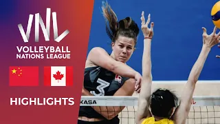 🇨🇳 China vs Canada| Highlights | Week 1 | Women's VNL 2024