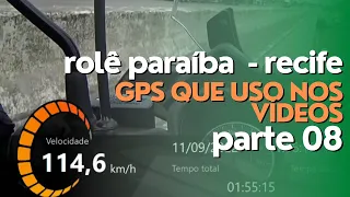 Rolê de XMAX - GPS que uso nos vídeos - Parte 08