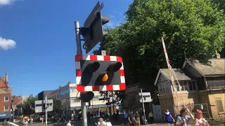 Lincoln High Street level crossing (Lincolnshire) 27/8/22