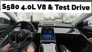 2021 Mercedes-Benz S580 Luxury Sedan | 4.0L V8 Engine Review and Test Drive