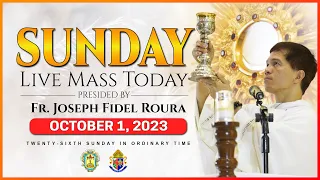 SUNDAY LIVE MASS TODAY OCTOBER 1, 2023 | 26th Sunday in Ordinary Time with Fr. Fidel Roura