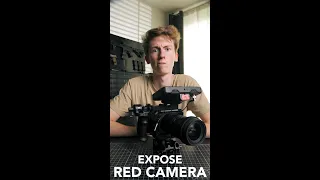 How to set Exposure with a RED Camera