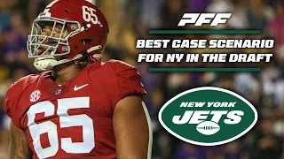 New York Jets Top-10 Draft Picks Best Case Scenario | PFF