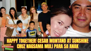 HAPPY TOGETHER! Cesar Montano at Sunshine Cruz Masayang Magkasama Muli Para sa Mga Anak