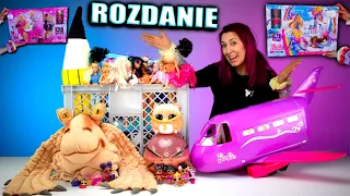 TAJEMNICZA SKRZYNKA #12 🎁 Samolot Barbie, lalki LOL, chomik i ROZDANIE😱 Mysterybox po polsku Marivo