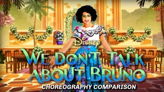 JUST DANCE 2023 - WE DON'T TALK ABOUT BRUNO BY CAST OF ENCANTO | VIDEO COMPARISON