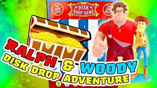 Toy Story 4 & Ralph Breaks the Internet Disk Drop & Punch Out Game for Surprises! W/ Woody & Forky